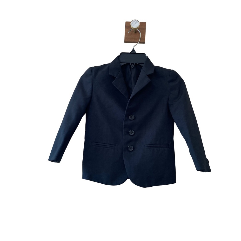 Van Heusen Boy's‎ Black Blazer 4T Formal Occasion Jacket